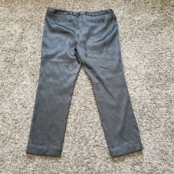 Worthington Silver and Black Print Ankle Pants 14 - Picture 6 of 7